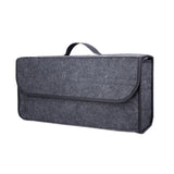 Portable Car Trunk Organizer Foldable Car Soft Felt Storage Box Vehicle Tool Box Multi-Use Tool Organizer Bag Tidy Container Bag