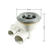Φ90mm Adjustable With Concave wer Spa Jet ABS Cover PVC Body Massage Bathtub Bubble Nozzle