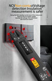 Digital Clamp Meter Fork Pen Current Charging Smart Ammeter Pliers Professional Electrical Tester Auto Multimeter