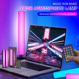 10W Bars RGB Color Changing With Music Sync Mode LED Light For Gaming Room Bed TV Backlights