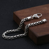 S925 Sterling Silver Six-character Shingen Bracelet