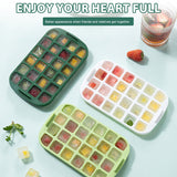 Press-Type Large Capacity Square Tray Mold Cube Durable Bar Wine Ice Maker Kitchen Tools