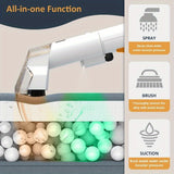 450W Handheld Corded Spot Cleaner - 15Kpa for Wet Fabric, Carpet, Sofa, Pet & Car Cleaning