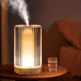 1pc 200ml 7 colors Ultrasonic Aromatherapy Diffuser with Waterless Auto-Off Timer