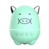 Mini Bluetooth 5.0 Speaker Portable Wireless Powerful Bass Speaker Cute Pig Music Player Support Handsfree TF Card