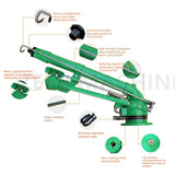 Turbine Vortex Rod Metal Big Rain Gun Sprinkler Agricultural Sprayer Garden Farmland Irrigation And Dedusting