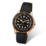 PINTIME Hot Sale Men Women Automatic Watch Transparent Back Case Mechanical Waterproof Sport Wristwatch