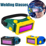 Argon Arc Tig Welding Solar Energy Automatic Dimming Welder Mask Helmet Special Anti-glare Glasses tools Safety Goggles