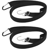 Top-2Pcs Nylon Auto Windproof Strap Adjustable Car Cover Secure Protector Rope