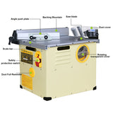 220V Electric Dust-Free Multifunctional Woodworking Sliding Table Saw Wood Cutting hine 2300W 4900 rpm/min