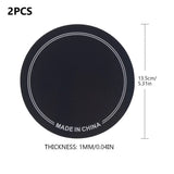 k Single Pedal Patches Wear-resistant Stickers Self-Adhesive Drumhead Patch Protectors 4.3 Inch Drum Protective Pad