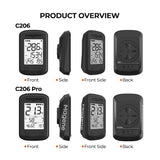 Magene C206 C206Pro GPS Bike Computer Wireless Waterproof Bluetooth ANT Bicycle Cycg Speedometer Pro Support Cadence Sensor