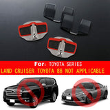 Car TRD Stabilizer Door Lock Protector Latches Stopper Covers For Toyota All Series Land Cruiser Alphard Parts