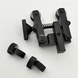 1 Piece Durable Rack Adjustable Handle Pulley Lathe Tool Knurg Device