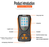 Geiger Counter Detector LCD Display Beta Gamma X-ray Tester Nuclear Radiation Dosimeter 0.05uSv--50mSv
