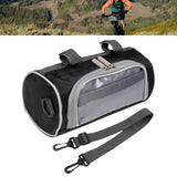 Bike Handlebar Front Water Resistant with Adjustable Strap Handy Men's Shoulder Small Bicycle Handle Bar Bag