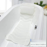 Hot Selling 3D Full Body Bath with Breathable and Enlarged Pillow Mesh Suction Cup Anti Slip Bathtub Pad