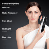 Home Use Rf Beauty Instrument Led Anti Wrinkle Rf Face Lift Machine Rf Facial Beauty Device for Lifting Tighten Skin Ems Facial