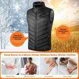 21 Areas Self Heating Winter Adjustable Temperature USB Heater Camping Jacket Thermal Vest Body Warmer Coat