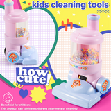 Children Electric Cleaner Simulation Vacuum Catcher Kids Pretend Cleaning Educational Toy Mini Vacuum,