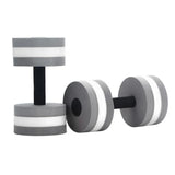 2pcs Water Aerobics Aquatic Barbell - Aqua Fitness Pool Swimming Exercise Board Buoyancy Rod Dumbbell