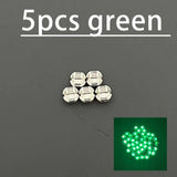TYPE-C 5V 0-200mm Wireless Power Supply Transmitter Coil Induction 5PCS Receiver LED Light Lamp DIY Model am ama Robots