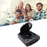 For SEGA Dreamcast DC Scratch Resistant Retro Video Game Console Replacement Plastic Case (Pure Black)