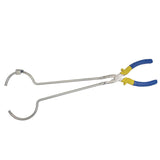 Laboratory Beaker Graphite Furnace Crucible For Sier And Copper Round Clamp Melting Gold Bowl Pliers