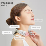 Intelligent electric neck and shoulder massager low magnetic therapy pulse analgesia relaxation spine physiotherapy health care