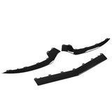 3pcs Front Bumper Lower Trim Replacement Gloss Black for Mercedes‑Benz E‑Class C207 Coupe AMG Line Facelift 2014 2015 2016 2017