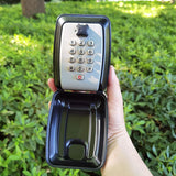 Wall Mounted Large Secure Waterproof Outdoor Box With 12 Code Rustproof Weatherproof Heavy Duty Key
