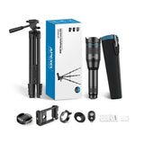 APEXEL 60X Mobile Phone Telescope Astronomical Telephoto Zoom Lens With Extendable Tripod for iPhone Samsung All Smartphone
