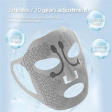 Electric Facial Importer Ems Magnet Pluse Vibration Beauty Massager Skin Tighten Lifting Spa Face Mask Rejuvenation