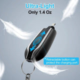 Portable Keychain Charger 1500mAh Type-C Ultra-Compact Mini Battery Pack Fast Charging Backup Power Bank For Iphone Devices