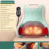 Electric Heating Massage Pillow Shoulder Back Kneading Neck Massager Health Care Relaxation Equipment Muscle Pain Relief Home