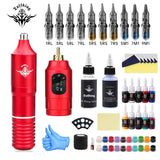 Full Of Tools Pen Set Tattoo Motor hine Maquina Para Tatuar