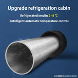 900mL Portable LCD Insu Refrigerated Mini Cooler Outdoor Beverage Refrigerator 304 Stainless Steel Vacuum Insulated Cup