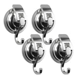 4PCS Strong Self Adhesive Door Wall Hangers Hooks Suction Heavy Load Rack Cup Sucker For Kitchen Bathroom