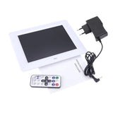 8-inch TFT-LCD Screen Photo 800*600 Resolution Digital Picture Frame with Clock MP3/MP4 Movie Player Functions