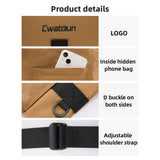 Harness Chest Vest Bag Waist Pack Waterproof for DSLR Camera Body Lens Smartphone Water Bottle