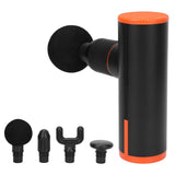 Muscle Massager Mini Portable Massage Gun with 4 Heads for Office Gym Home Body Relaxing