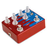 Caline CP-68 Distortion Delay Guitar Effect Pedal Guitar Delay Effect Pedal Classic Mode Multiple Delay Unit Guitar Pedal