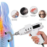 Electric Correction Gun Set 4 Heads Spine Chiropractic Adjusting Instrument Massager Relaxation Devices Shaping Delays Bone Agin