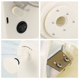 Household Portable Electric Shaved Ice Machine with Smoothie Crusher and Cube Tray