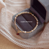 Natural freshwater pearl bracelet