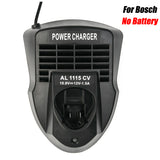 For Bosch 10.8V 12V Li-ion AL1115CV Replacement Battery Charger BAT411 BAT412A Electrical Drill Power Tool Charg