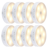 LED night light with motion sensor, wall mounted wardrobe charging light, 400mAh