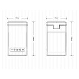 Bluetooth Speaker in 1 Wireless Charger IPhone 16 15 14 13 12 Fast Charging Station for Apple Watch 9 8 7 6 5 4 with Clock