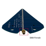 1300MHz-10GHz Mini Log Periodic Antenna HT5, 6-9dB Gain,Horizontal/Vertical Polarization,VSWR＜1.5,SMA-Female,For Radar Radio