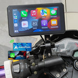 Motorcycle Navigator Gps 5.98 Inch 1000nit Screen Ipx7 Waterproof Support Wireless Carplay Android Auto with Anti-Theft Bracket